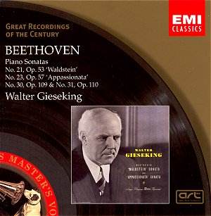BEETHOVEN Sonatas Gieseking [JQ]: Classical Reviews