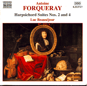 Antoine FORQUERAY Harpsichord Suites Nos. 2 & 4 [RB] Classical CD