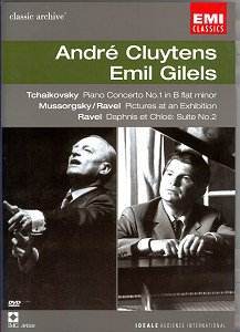 DVD: Tchaikovsky - Gilels/Cluytens [JP]: Classical CD Reviews