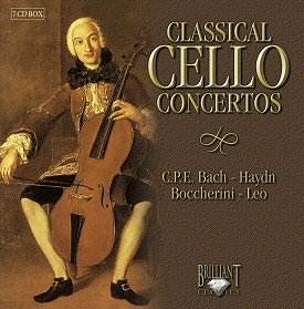 cello concertos classical bach carl concerto emanuel philipp brilliant musicweb 2004 wq cd