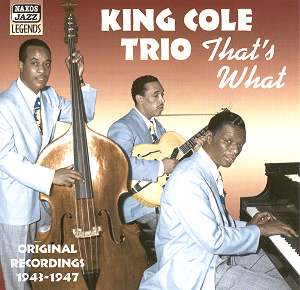 the nat king cole trio