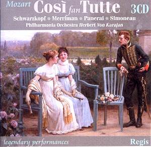 Cosi fan tutte Karajan REGIS RRC 3010 Classical Reviews- 2006 MusicWeb-International