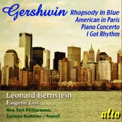 Bernstein Gershwin Rhapsody In Blue & An American In Paris Master