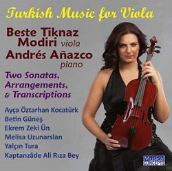 turkish music for viola MC3108