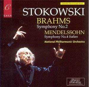 BRAHMS Symphony 2 MENDELSSOHN Italian: Stokowski CACD0531 [JP