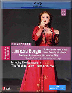 Donizetti Lucrezia Borgia De Billy EUROARTS BLU-RAY 2072454 [RJF