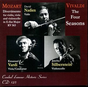 MOZART Divertmiento VIVALDI Four Seasons Cembal d'amour CD125 [JW ...