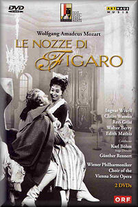Mozart Figaro VPO Bohm ARTHAUS MUSIK DVD 107 057[RJF]: Classical Music ...